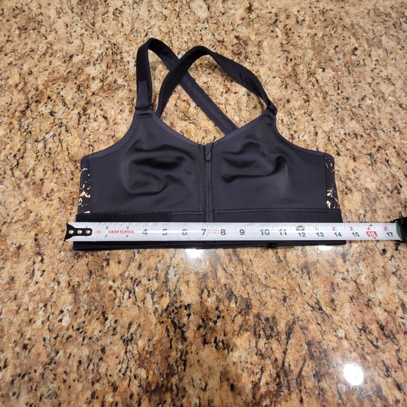 Shefit Flex Sports Bra Medium Impact Black Rose Gold Women's Size Medium - Picture 9 of 12